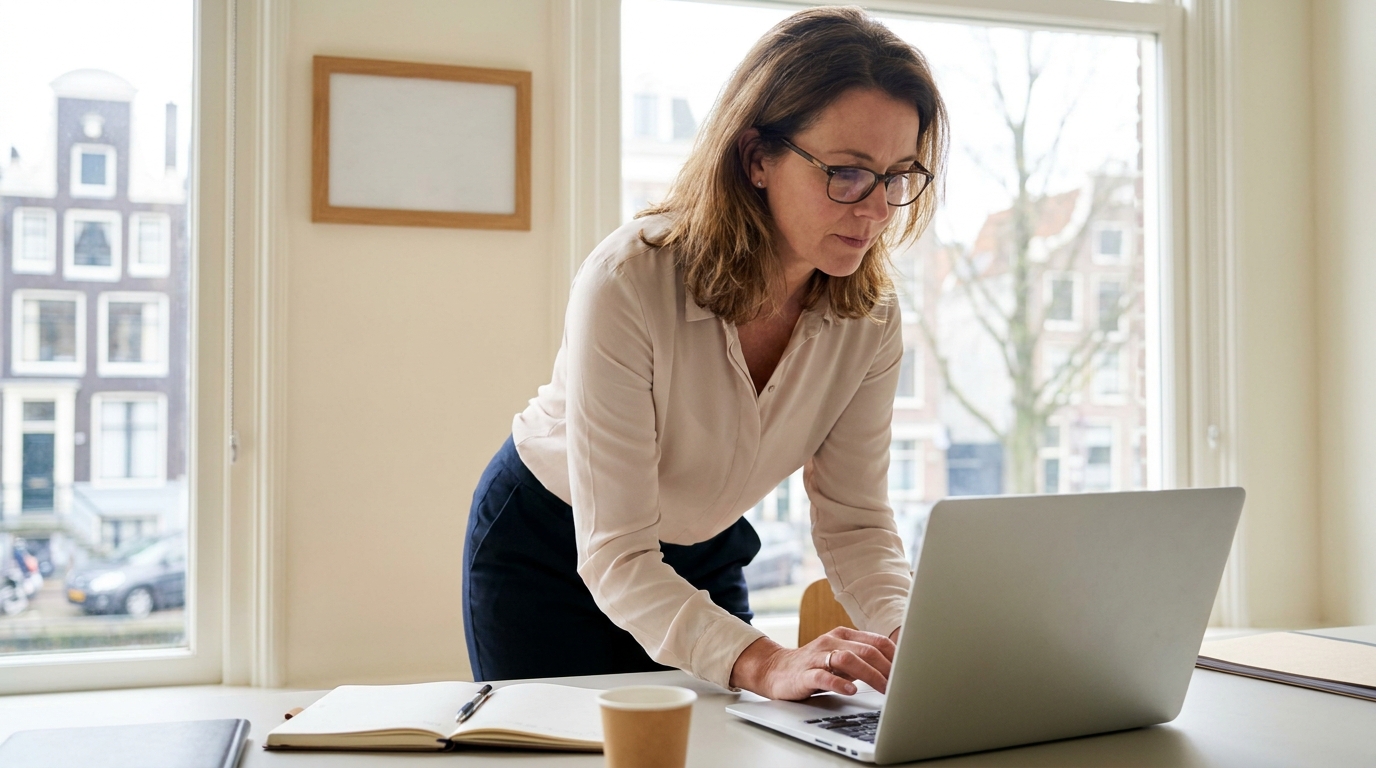 Certificaathouder meldt een energielabel af in EP-Online onder de koepel