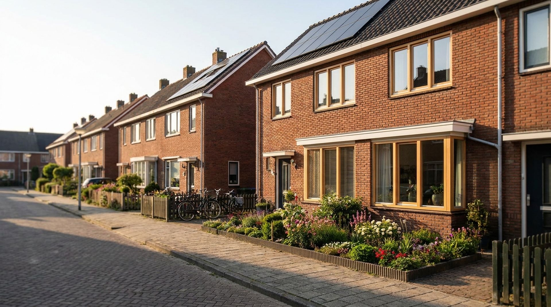 Woonwijk in Nederland