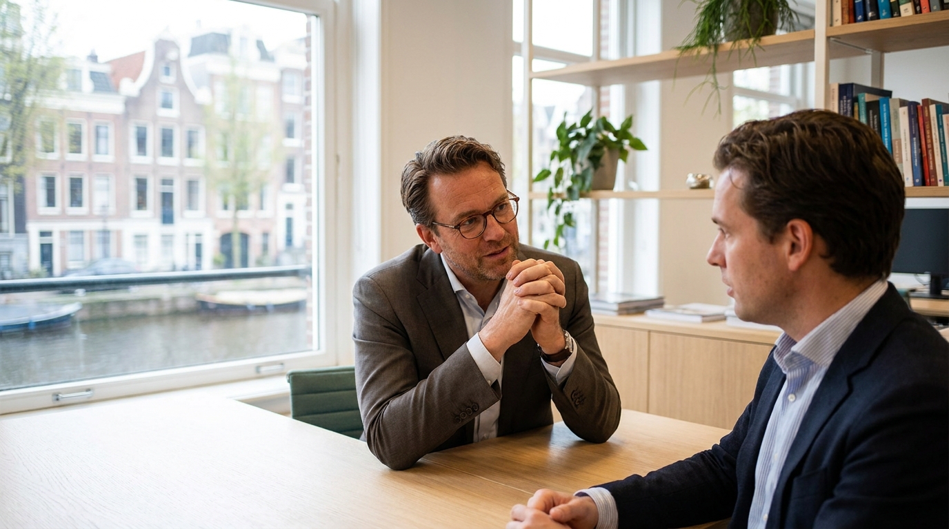 Energieadviseur met geborgde vakbekwaamheid in gesprek
